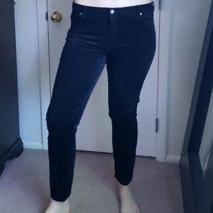 Black Velvet Pants Size 14